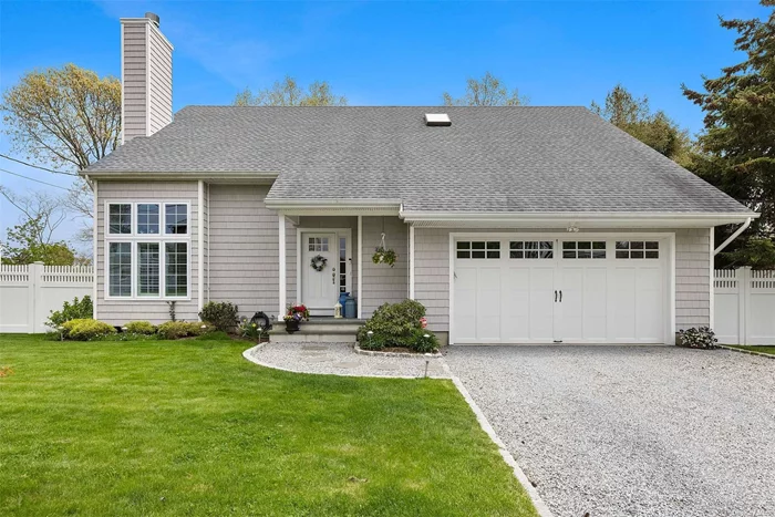 Perfection & The Simple Life Could Be Yours In Greenport- Impeccable Home Features 3 Bedrooms, 2.5 Baths, Sliders To Private Back Yard For Entertaining, Outdoor Shower, Dry 9 Foot Basement Ready For Finishing. Bonus Space Above Garage. Close To All The Village Has To Offer. Nearby Bay And Sound Beaches.