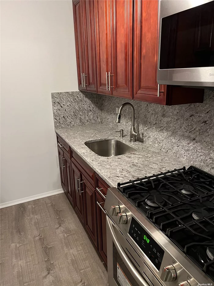 Beautiful Studio In Elevator Building. Fully Renovated Kitchen, Model Style Bath, Bedroom Alcove, Large Walk-in Closet. Close To Winthrop Hospital, LIRR, Shops.