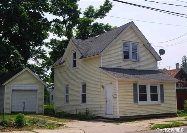 Rare find in Greenport Village. Tons of potential in this two-bedroom home. Great opportunity for first-time homebuyer, investor, second home owner. Walk to restaurants, shops, beaches. Close to all the North Fork has to offer. Hurry! Won&rsquo;t last!