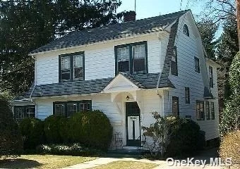 Classic Colonial in historic Oyster Bay Hamlet. Rare double lot is not dividable. Home maintains original charm in all the trim woodwork, high ceilings, large rooms. The home needs considerable restoration which will revive its beauty and have a valuable return. Large rooms with 4 bedrooms 1.5 baths. Fireplace in living room and French doors to sun porch. 2 car garage with loft. This structure can become a cottage or lofted usable space. Close to the village with many shops and restaurants, beaches, parks and marinas. Home sits on 100 x 150 property. Opportunity Knocks!