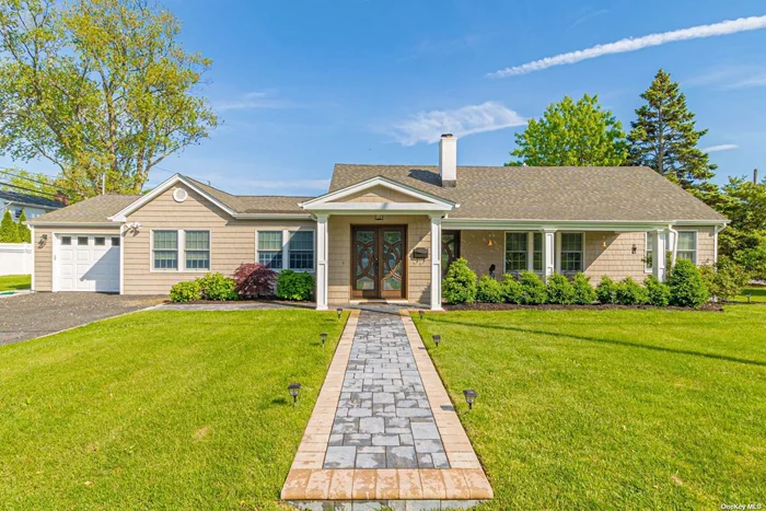 Dont miss this Impressive, S Of Montauk, 3 bdrm/2.5 bth Exp Ranch. This home has been tastefully renovated in 2018. New Bths, EIK w and high end Appl.( Cathedral Ceiling/ high ceilings thru out the home.) Wine cooler. All Anderson Windows/ doors/siding/electric/plumbing/ CAC and roof. New patio/walk way and front porch. All wood flooring and beautiful molding throughout. Make this Beauty your next home.