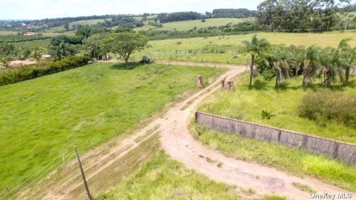 flat property with water stream