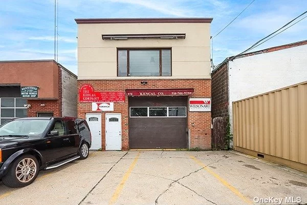 2616+/- Sq Ft Warehouse with 2nd Floor Office Space in Mineola. The property has 1st floor Warehouse with over 9 ft high ceilings, 2 Bathrooms (one on each floor), Rear door, Drive-in Garage Door in Front, Walk-up to 2nd Floor Office with 2 Rooms, Heated, A/C and Ample Storage Space, on Lot Size 30x104. 300 amp electric, 4 Car Parking Spots in Front of Building. Great Location, Won&rsquo;t Last!!! Don&rsquo;t Miss this Opportunity for Any Owner/User or Investor. Close to Railroad, Public Transportation, and Major Highways. Total Taxes represented include Village Taxes.