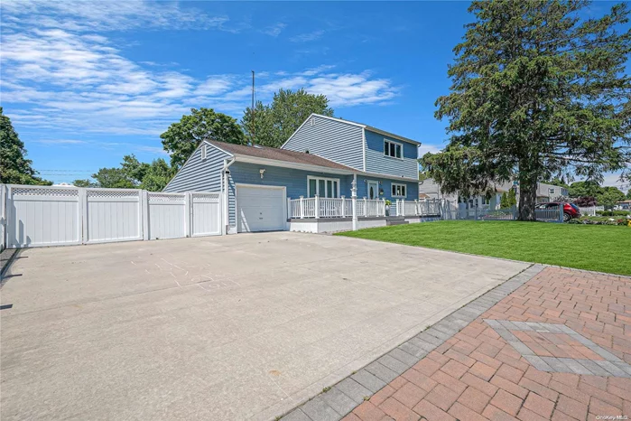 Welcome home! This expanded ranch is a dream come true. Come right in! This home offers a whopping 4 bedrooms, 2 full renovated baths, a large and open kitchen, formal dining room, spacious living room, a full partially finished basement with an outside entrance, and so much more! Major updates include roof, siding, windows, and a highly efficient Navien heating system! You will be well equipped with Central AC for those hot summer days! Love to entertain? We have a pool in the backyard and a large patio for your family gatherings. Come and see this home before it&rsquo;s gone!