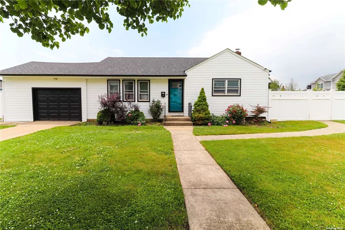 Fully renovated single-family ranch-style home nestled on a corner lot in a tree-lined block. This home has been fully renovated from top to bottom and features hardwood floors, Pella doors, Anderson windows, three bedrooms, 1.5 bathrooms, a new roof, a new hot water tank, and a fully finished basement.