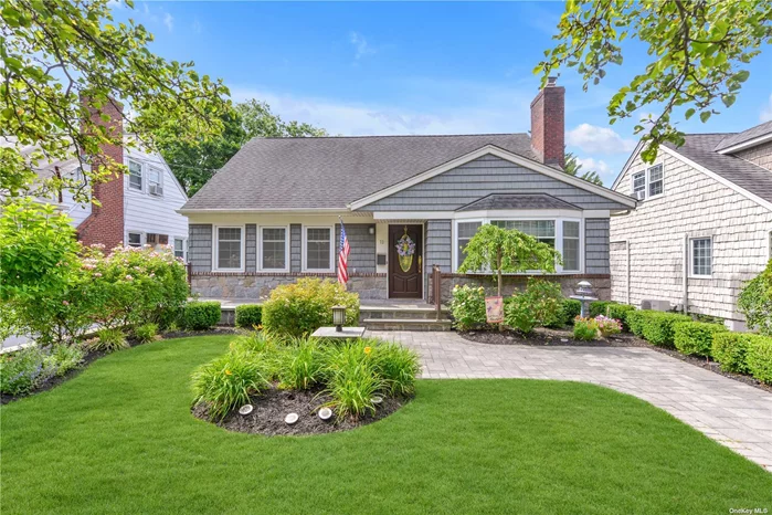 Welcome home to this beautiful and warm cape. Fully renovated 3 bedrooms, 2 full bathrooms. Open floor Eat-in Kitchen/Great Room. Fully finished basement that leads out to an amazing outdoor space perfect for entertaining. Meticulously maintained property. Close to shops, LIRR, schools and parks.