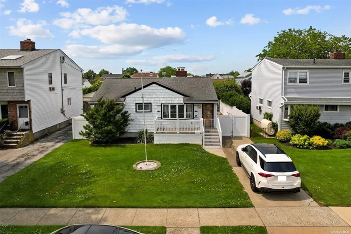 Welcome to 24 Tyler Street Freeport NY This modern turn-key 2 bedroom home can be used as a started home or a down sizer. This sleek, modern home opens into a bright & airy living room w/ recessed lighting and beautiful fire Place. This home also entails an additional room that can be used as office or bedroom. The modern kitchen features quartz countertops and stainless steel appliances. A beautiful large main bedroom with large closets. A beautiful backyard with a built in grill & deck that&rsquo;s great for hosting your events. This wonderful home has a large driveway that can fit 2+ cars. Nautical Mile, Shops and more are less than a 5 minute drive away.