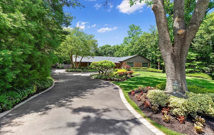 Rare Pebble Notch 4 Bedroom Ranch, Located In The HHH School District #5 Shows Pride Of Ownership! This Beautifully Landscaped Home Situated On 1 Flat Park-Like Acre Is An Entertainers Delight! The Double Door Entry Flows Into A lg Foyer With Sweeping Open Floor Plan. Formal LR To The Right and Formal Dining Rm To The Left. Kitchen That Opens Up To A Lg Den With Wood Burning Fireplace. Mud Rm, Half Bath. Primary BR With Primary Bth, 3 Additional Brs, Full Bth W Whirlpool Tub. Open Staircase Walk Out Basement, Complete With Wet bar Pool Rm And Lg Sitting /Media Area. Radiant Heat In The Foyer Kitchen, Mud Rm And Main Floor Bathrooms! Whole House Generator. The Country Club Back Yard Complete with Amazing Paver Patio, Outdoor Kitchen, With BBQ, Sink, Refrigerator, and Granite tops. The lg In Ground Heated Pool Has 2 Waterfalls And 3 Year Young Liner New Loop Lock Cover, Roof 2 Years Old, 2.5 Car Garage. You Even Have A Hot tub! Make This Beautiful House Your Next Home!