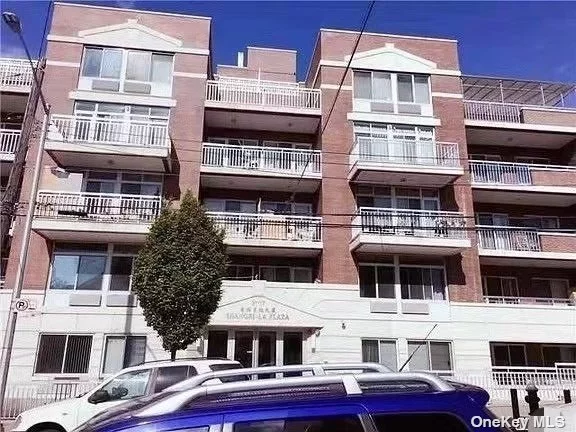 Good Location 2 Bedrooms 2 Bath Condo Close To Train, Buses, Shops, Citi Field, Park And Downtown Flushing. Elevator Building And Low Common Charge, 1 Parking Space Included.