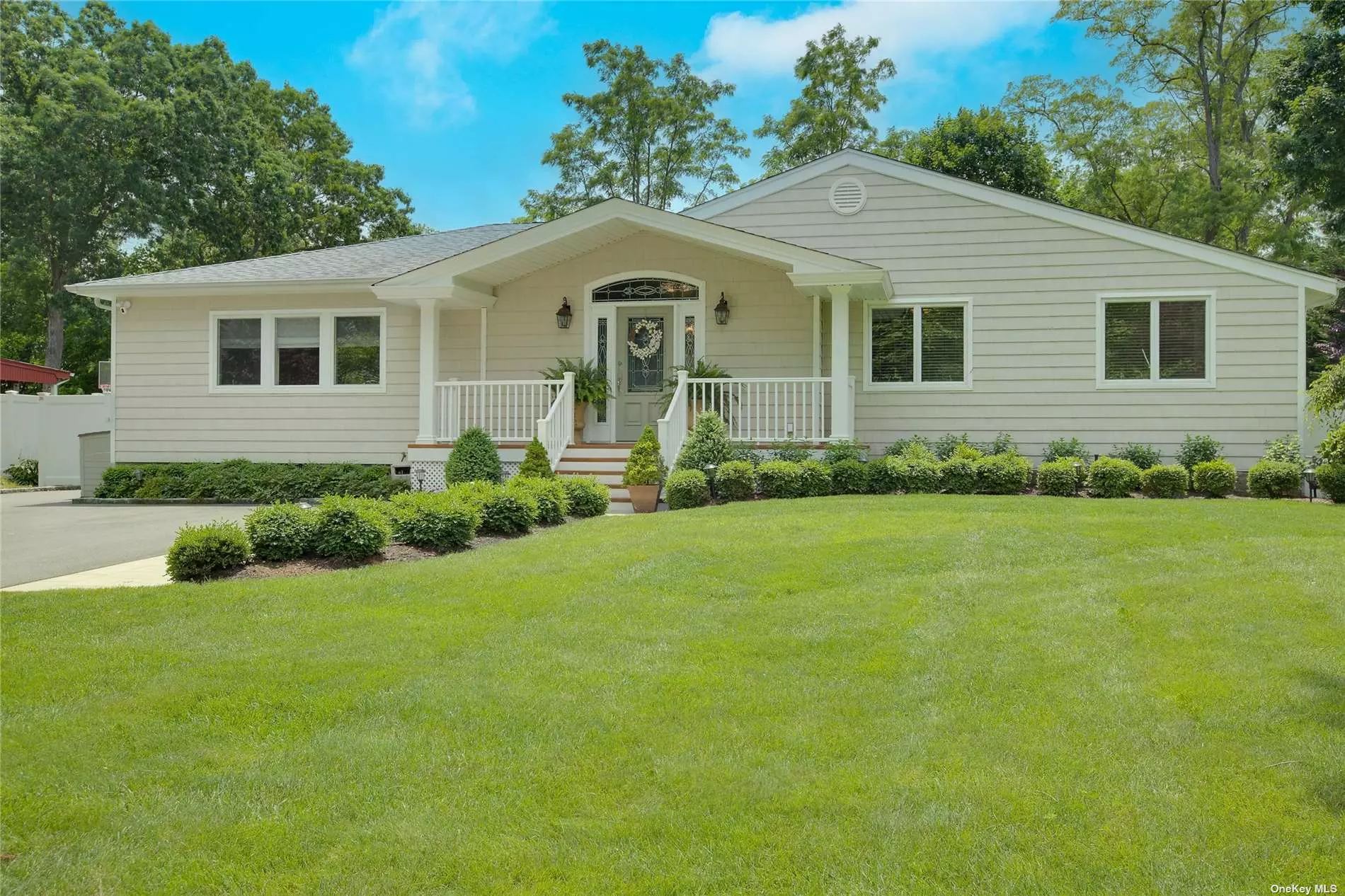 Your Forever Home Awaits! This Diamond Exp Ranch Is Perfectly Situated On A Lovely Tree-lined Block W/ Prof. Landscaping & Elegant Custom Finishes Throughout. This Home Features A Welcoming Double Wide Entry, High Ceiling Foyer & Custom Closets. The Spacious Floorplan Boasts 4 Beds/2 Baths, An Amazing EIK W/Stainless Appliances & Granite Counters, An Oversized Dining Rm, Cozy Den W/Custom Built-ins, Hunter Douglas Window Treatments & Gas Fireplace. The Finished Basement Has New Carpeting, Sheetrock & Paint W/Ample Storage, A Laundry Room, Utilities (Gas Heat, 200 Amp Electric W/Generator Hookup) & A Gym. As You Head Outside, A Convenient Sliding Door Off The Kitchen Leads To The Patio & Backyard Oasis W/An Abundance Of Mature Plantings & Oversized Arborvitaes Providing Tranquility & Excellent Privacy. The Immaculate Grounds Come Equipped W/Landscape Lighting, An Upgraded Drainage System & So Much More. Don&rsquo;t Miss The Opportunity To Live In This Dreamy Home In The Esteemed Smithtown SD!