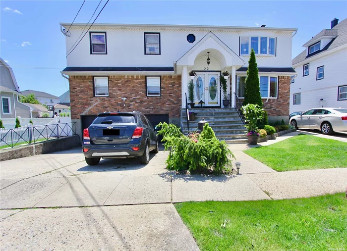 One of a kind 2 family home situated on a quiet block of the highly sought after town of Lynbrook! Huge 6000 sqft lot with an enormous backyard and 6 parking spots. First floor features 3 bedrooms, 1 full bath, LR/DR, kitchen with granite countertops, and a separate entrance to the backyard with an entertainment area and above-ground pool. Second floor has 3 bedrooms, 1 full bath, LR/DR. Close to shops, schools, expressways, public transportation, etc.
