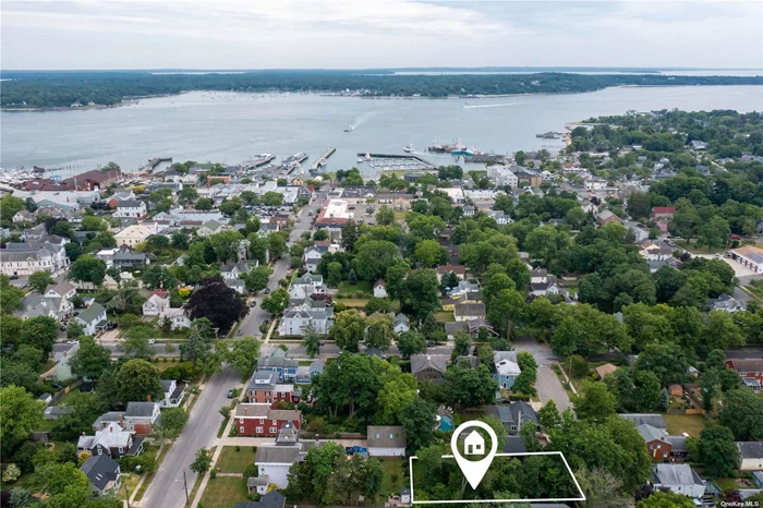 Rare Greenport Village lot! Quiet street just two blocks from shops, restaurants, waterfront, and transport, this property is ideally situated to build your village dream home.