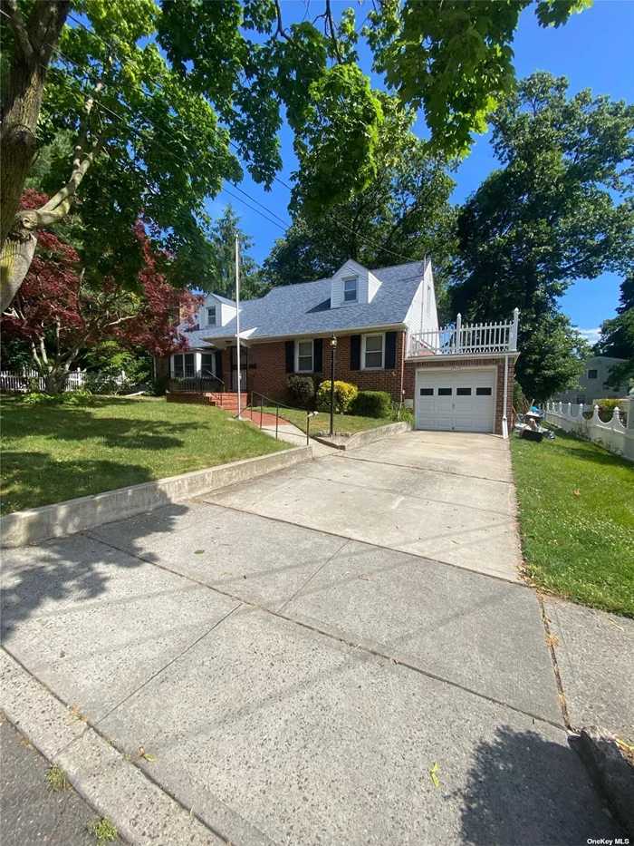 To Be Sold AS IS . Oversized One Of Its Kind Cape sits on a sprawling park like lot 75x125! Desirable layout boasts many amenities. Closets Galour ! Formal living room w wood burning fireplace. Solid hardwood floors. Location ! Location ! Location ! do not miss this one !