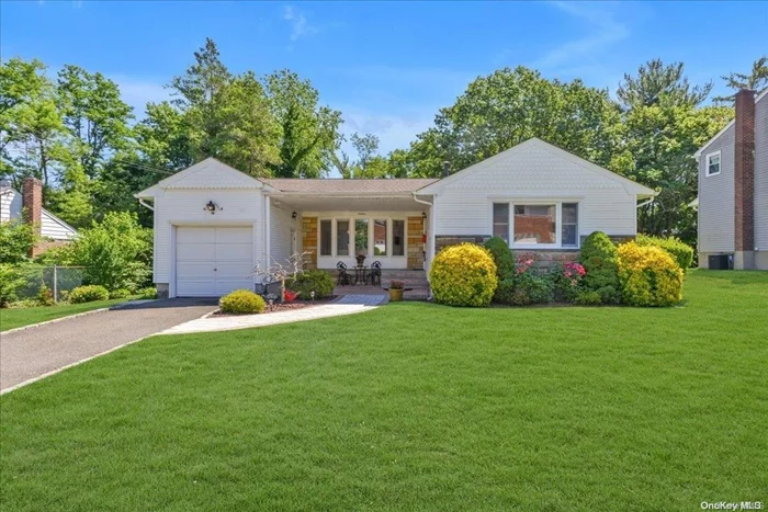 Move Right In To This Lovely Renovated Ranch. Finished Basement With Outside Entrance. Beautifully Landscaped Property. Close To Shopping, Restaurants, LIRR, Glen Cove Beaches & Golf. Gas In The Street For Easy Conversion.