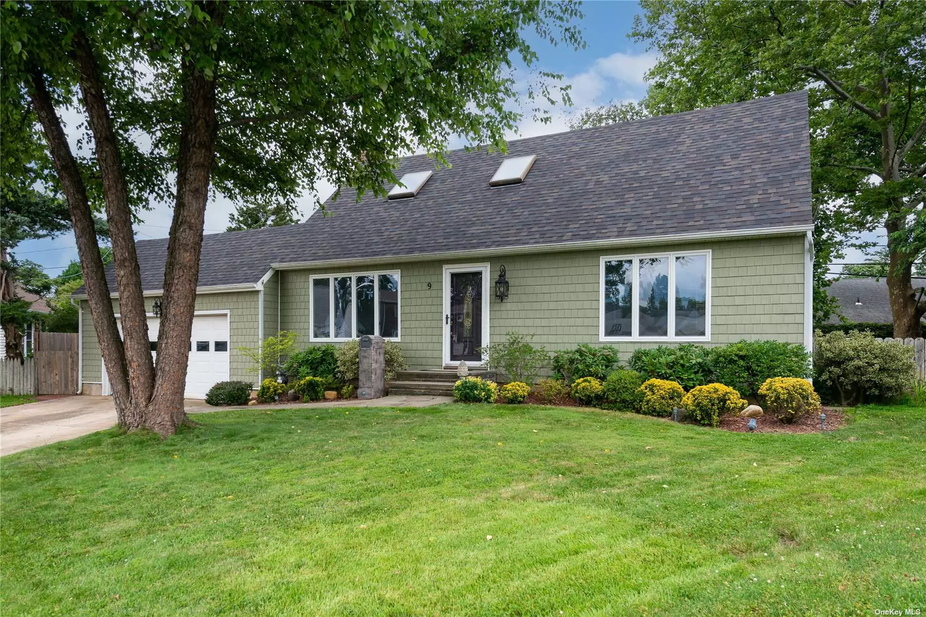 This Charming Expanded Cape is Gracefully Situated on a Cul de Sac in Syosset. Syosset is one of the Exciting Towns on the North Shore of Long Island with Restaurants, Shopping, Entertainment Venues and Beaches nearby and so Much More. This Home Features a Primary Bedroom and Full Bath on the Main Level, Living Room, Formal Dining Room, Open Kitchen to Family Room and Sliders to a Beautiful Yard with Outside Entrance to the Two Car Garage. The Upstairs Features Three Bedrooms and Full Bath. New Roof 1 Year Old, Gas Furnace and Gas Hot Water Heater 9 Months Old. Beautifully Landscaped Property with Expanded Patio and Flat Yard. Mature Trees and Plantings Provide Wonderful Privacy.