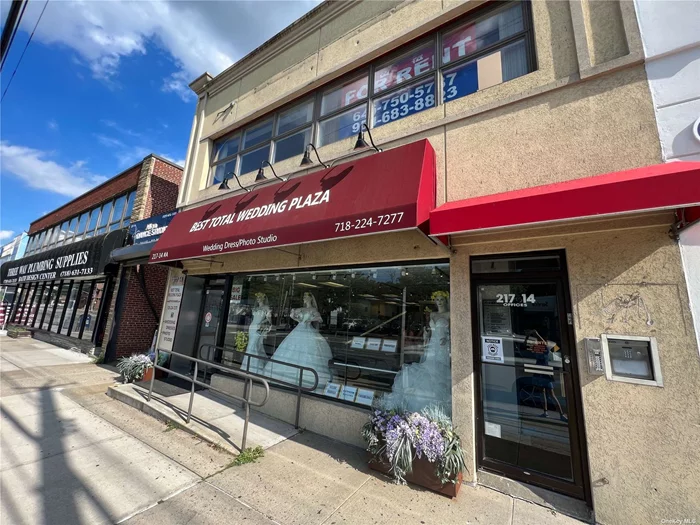 It is located on the Norther Blvd of Bayside, Queens. Great opportunity for office business purposes or other commercial purpose. Renovated recently, beautiful environment. Some features include lots of signage available, passenger elevators to make it to the second floor, and 36 feet of frontage on Northern Blvd. Including utility , trash , basic cleaning/hallway, stairs every week, property tax.