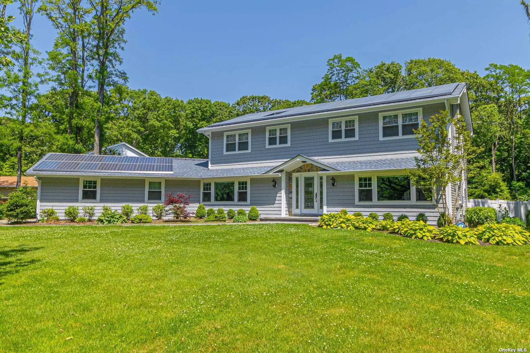 Beautiful Colonial Totally Renovated in 2020. This Home Offers An Open Floor Plan w/ Entry Foyer, Quartz & Stainless Kitchen, Dining Room, Den w/ Fireplace, Large Family Room, First Floor Bedroom, Full Bath, .5 Bath/Second Floor w. Master Suite w WIC, Office, Full Bath, 2 Bedrooms. Gorgeous Backyard w/ In Ground Pool. All New...Roof, Doors, Windows, Gutters, Siding, CAC & Upgraded Heating. Move Right in