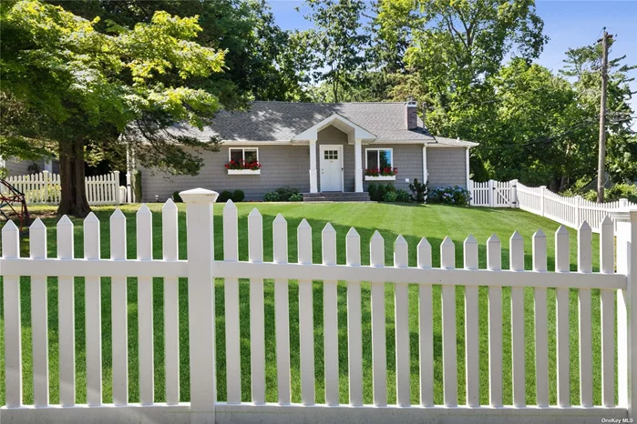 Storybook Ranch Complete With White Picket Fence. An Affordable Opportunity to Live in Woodbury. This 3 Bedroom 2 Bathroom Ranch is in Perfect Move-in Condition. The Expansive Lower Level Offers Additional Living Space, Laundry and Storage. Meticulously Maintained and Updated to Include Newer Roof, Kitchen, Siding, Walkway, Driveway, Hot Water Tank, Boiler and Septic System. Located Within a Cul-de-Sac in a Quiet, Private and Serene Neighborhood, This Offering is Truly a Rare Find. A Great Home to Begin Your Happily Ever After.