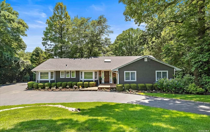 Beautiful 4 bedroom, 3 full bath expanded ranch on 1 manicured acre in The Gates of Woodbury. Entertain and play in this fabulous backyard complete with hot tub, in ground heated pool, expanded deck & patio, playground and your very own half pipe. Home offers new roof & siding, remodeled chef&rsquo;s kitchen with plenty of cabinets & 2 inch Carrara marble countertops. Large Great room with wide wood floors and fireplace with back walls of glass. Expanded primary bedroom with vaulted ceiling and large private bath. Full finished basement with outside entrance and 2 car garage complete this wonderful home.