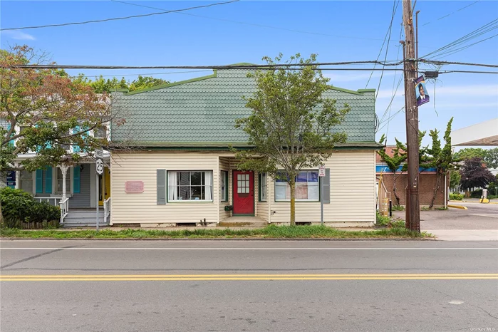 Prime Greenport location! This space is currently a private library, however it has so many commercial possibilities. Please call for details.