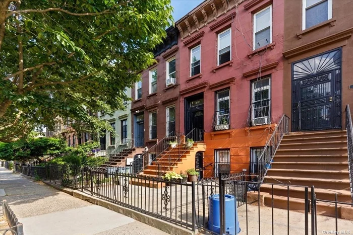 This stunning two family, three story brownstone is located in the heart of Brooklyn&rsquo;s highly coveted and historic neighborhood Bedford-Stuyvesant. Whether it&rsquo;s for yourself to transform into your dream home or as an investment venture, this charming property has unlimited design potential as there are many historic details such as pocket doors, high ceilings, and moldings waiting to be revitalized. This building has three livable floors and a cellar making it an excellent income generating property. It&rsquo;s zoned R6B at 2, 365 sqft with an additional 1, 037 sqft that can be added to the structure. This tree-filled street in particular is filled with picturesque views and rows of turn-of-the-century houses. Bed-Stuy is a highly sought out neighborhood to live in due to its attractive, culturally rich, and well-connected location. With 8 subway trains and many bus lines, you&rsquo;re steps away from an easy 15-20 minute commute to Manhattan. Property is being sold as-is, delivered vacant.