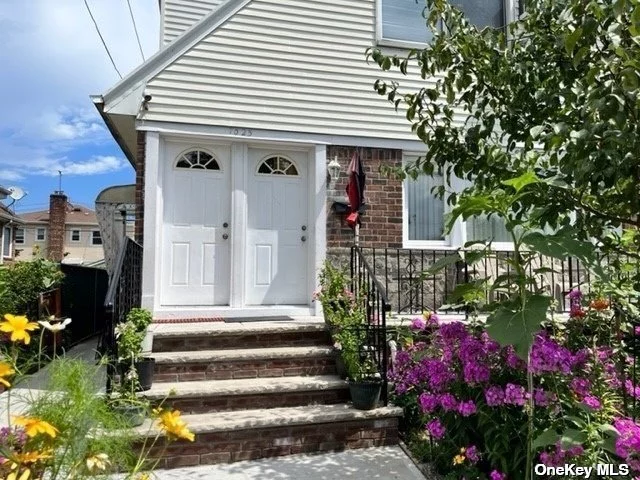 Welcome to this Legal two Family Home in Fresh Meadows! Offering a total of 6 bedrooms and 4 Bathrooms, and 2 Well kept kitchens with gas cooking including 2 gas and 2 electric meters, A/C units, ceiling fan, dryer and washer. It has a full finished basement , 5 parking spaces, and a private driveway. House is conveniently located with close proximity to Long Island Expressway, Horace Harding Expressway, shopping centers, Parks, restaurants and other. This Charming 2 family home in the heart of prestigious Fresh Meadows is a great investment property that can be used for commercial and business establishments, doctors office or home to live in with an income producing rental. Graced with a sunny and airy layout this fantastic home is MOVE IN READY! 2 bedrooms, full bath over 4 bedrooms, 2 full baths. 1st floor has e master bedroom with master bath, living room, kitchen, 3 other family bedrooms, hallway, and 2 full baths. large bright and airy basement with utility area, laundry room, office, playroom, gym area, guest quarters and a full bath. Basement has 3 separate entrances front, rear and side. Large backyard area with a shed. Newer roof few years old. House has Gas heating. WON&rsquo;T LAST!! A Must See.