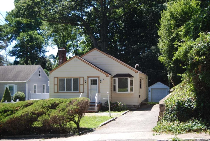 A 3 bedroom Ranch with 1 Bath, Living Room Dining Room, Fireplace, Eat-in Kitchen, Washer Dryer, 1 car garage, wood deck, full basement and large property. New Roof and some kitchen appliances.