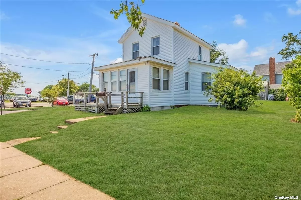 Location, Location, Location is what this Greenport two story water view home is all about. Renovations had began but not finished, just waiting for you to make your own!