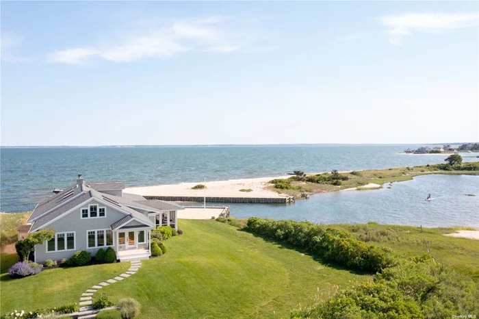 Pristine bay and creek front home with 270-degree protected water views in coveted Cutchogue beach community. Fully renovated and expanded in 2012, the home features an open floor plan, expansive decking, a waterside spa, and over 350&rsquo; of waterfront. Enjoy the beauty of numerous North Fork waterways and estuaries from nearly every room in this stunning residence.