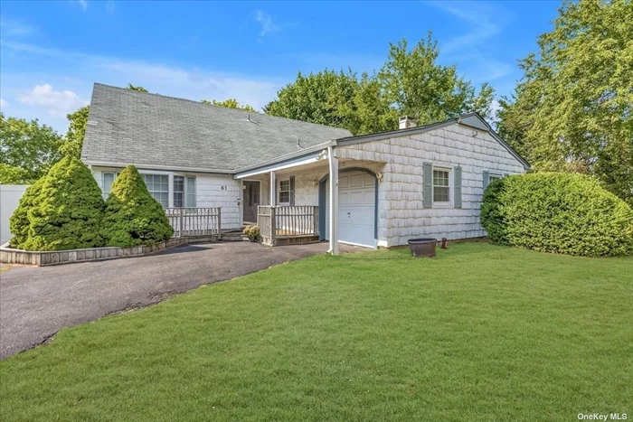 This home has great potential to be a 5 bedroom, 2 full bath by finishing the second level. Some landscaping and some TLC and you will have a great opportunity.