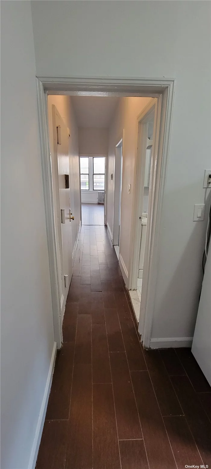 Renovated Two Bedroom Apartment For Rent on The Second Floor. The Unit Features Separate Kitchen, Updated Bathroom, Beautiful Floors, Lots of Natural Light, and Lots of Windows. Just Block From the Train at Jamaica Center. Steps Away From Shopping and Amenities.