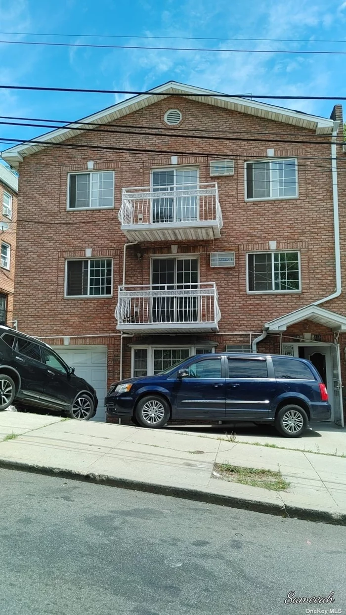 3 bedrooms, Two bathrooms, Living Room, Dining Room Kitchen On second and Third Floor. 2 Bedrooms and Two bathrooms -wheelchair accessible on first floor. Living Room and Kitchen. Full finished Basement with two entrances. Renovated 2022