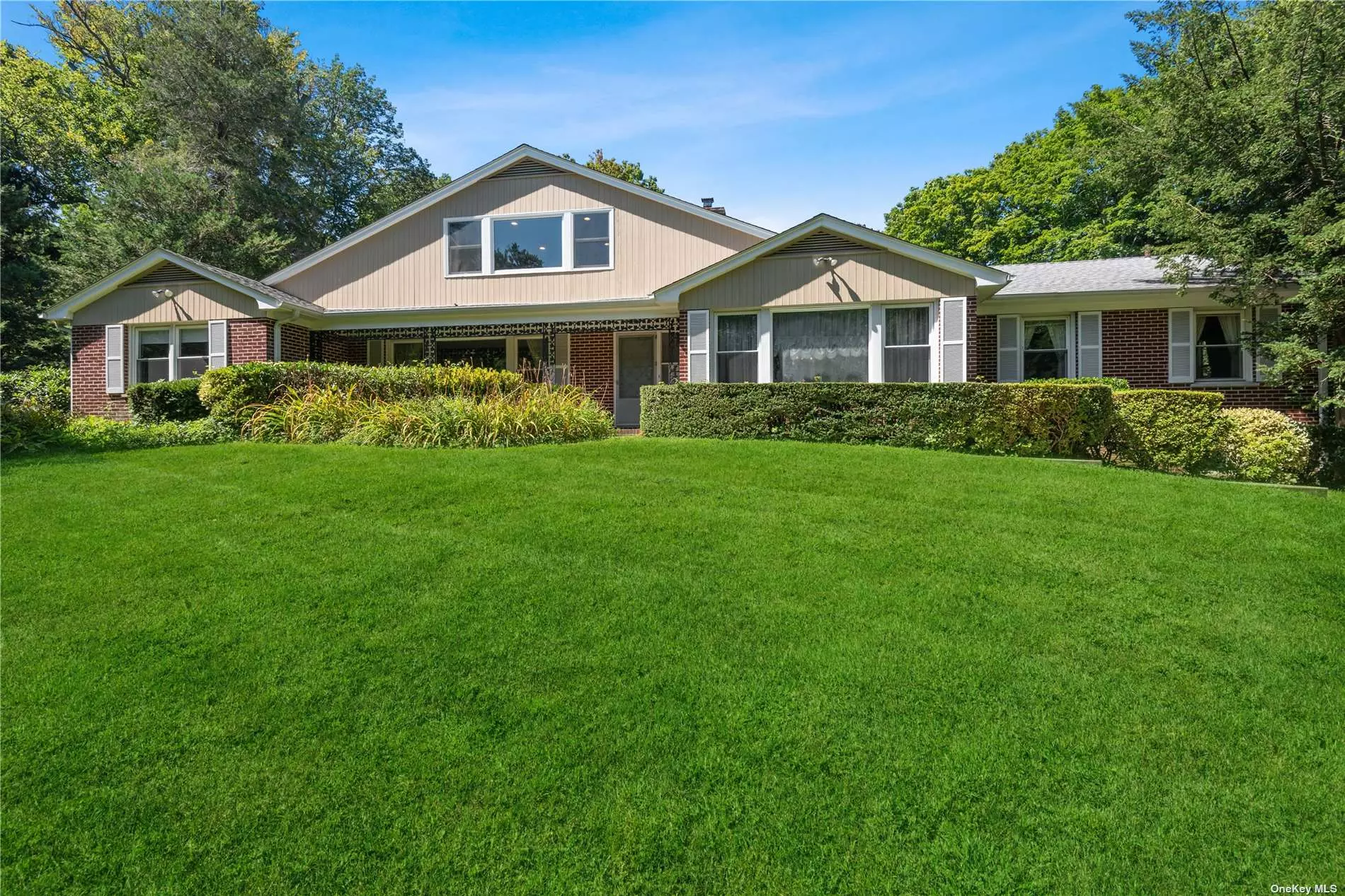 Situated on almost an acre, this 5 bedroom, 3.5 bath home is set back providing a beautiful scenery along with privacy. As you enter the home you are met with a foyer that leads you into either an oversized formal dining room or large formal living room. The family room is off the living room, with a beautiful brick wood burning fireplace. The eat-in chef&rsquo;s kitchen features a Subzero refrigerator, Decor range and Bosch dishwasher. The main floor features 4 bedrooms and 2.5 baths. The primary bedroom with en suite is on the second floor. The basement is finished with a large room for storage, laundry room, and access to the 2 car garage. This home has CAC, propane tank, and generator.