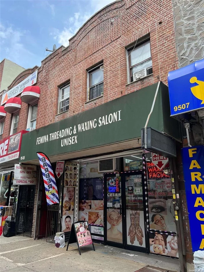 Prime location in Jackson Heights featuring a mixed-use building. The property comprises one retail space (approximately 1600 sqft) and two residential units. The retail space currently has a lease until 2024, while the residential no lease left. Situated close to 7 train stations, shops, and restaurants, offering convenience to all. Ideal for 1031 exchange property or end us, Additional information: Building Size:20 X 80