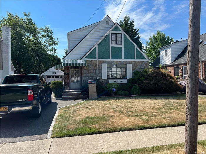 Great Opportunity to own this Extended Cape home with East Williston Schools. 4 Bedroom, 2 Full bathroom. Full Finished basement. One car garage and enough driveway parking space for 2-3 cars. Gas Heat. 8 Blocks away from East Williston Train station. 2 min away from Northern State Parkway. 3 Blocks away from Roslyn Park. Very Private street but still close to major stores. House is being sold As Is.