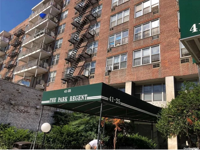 Common Charge Includes Heat, Cooking Gas, Cold Water, Hot Water, Trash Removal, & 24 Hour Doorman. One Block Away From 7 Train, LIRR, Library, Supermarkets, Multicultural Food Establishments, and All Major Transportation.