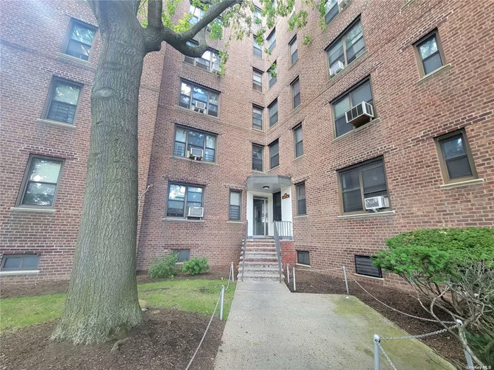 Sun Drenched Renovated 1 Bedroom Unit On The 5th Floor, Beautiful Wood Floors, Updated Appliances, Close To 7 Train, Q66 Bus Stop In Front, Trash Compactor, Neighborhood Has Lots To Offer, Citified, Museums, Parks, Tennis Stadium And More.