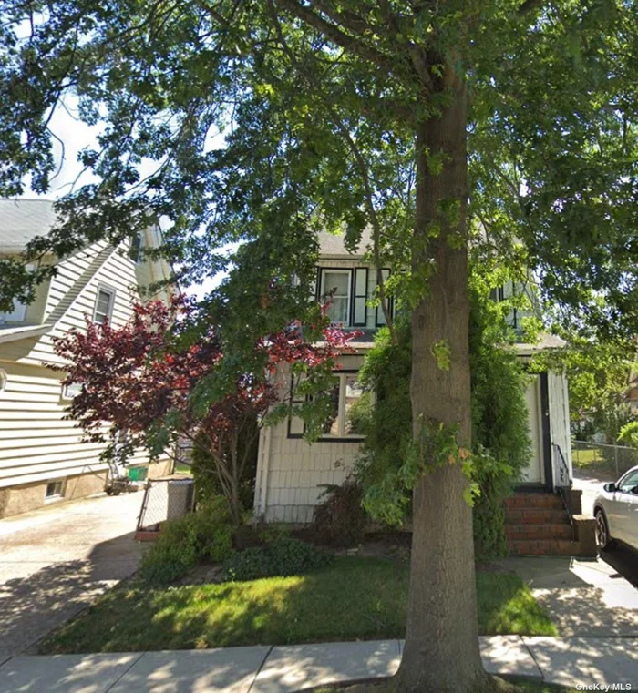 Legal 2 Family located in The Incorporated Village of Lynbrook in Lynbrook School District 20. 1 Bedroom over 2 Bedroom plus full finished basement. Double-wide driveway with 1 car detached garage. In 2021 replaced the single-layer roof and installed 2 new gas boilers and 2 new gas water heaters.