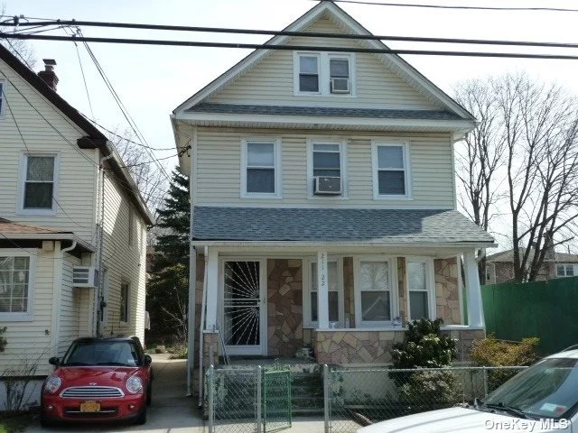 2nd floor apt with 3rd Fl attic. close to Bell Blvd and Northern Blvd.