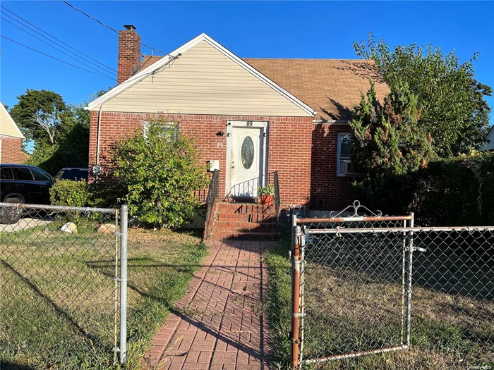 Cape with a Recently updated kitchen and bathrooms Cape in a great lot close to public transportation and low property taxes. This house is sold As Is and where it is.