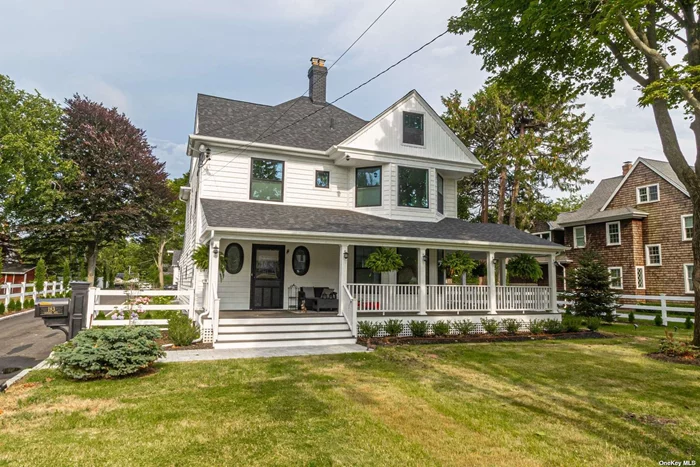 Absolutely Gorgeous Fully Renovated Home On The Beautiful Candee Avenue. Enjoy Relaxing On Your Wrap Around Front Porch. This Home Is Located On A Quiet Tree Lined Street & Offers An Open Floor Plan w an Entry Foyer, A Cozy Living Room w/ Fireplace,  Marble & Stainless Steel Chefs Kitchen , Formal Dining Room , Bedroom, Full Bath, 2 Laundry Rooms, Mudroom & Full Bath. Second Story Offers A Master En suite, 3 Bedrooms & Full Bath. Third Floor Has 2 Rooms Perfect For Gym / Office. Large Yard w/ 2 Car Garage &Finished Basement.