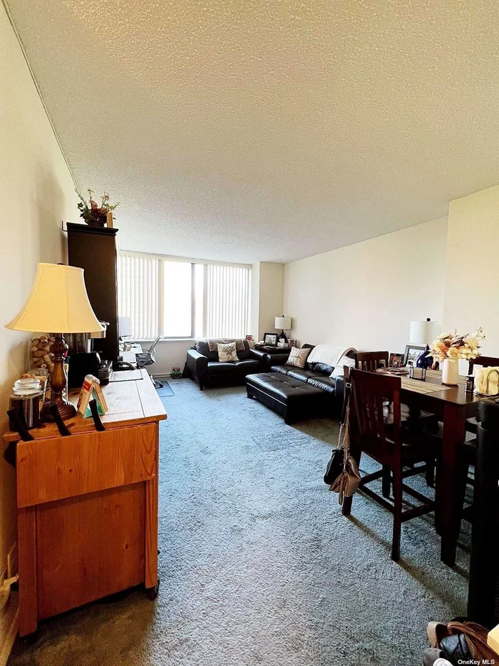 Located right in the heart of Rego Park, Close to shopping, dining, and transportation. Featured amenities of Summit Condos include concierge, fitness center with sauna, doorman and rentable space for parties. Beautiful, spacious 1bedroom condo in a prime area of Rego Park. Rent Include All Utilities except Electricity. Open concept kitchen with a beautiful island. Large living room with dinning area. Oversize windows with lots of sunlight. Bathroom with marble tiles. Large Bedroom size can fit a king size bed. Washer and dryer in the apartment.