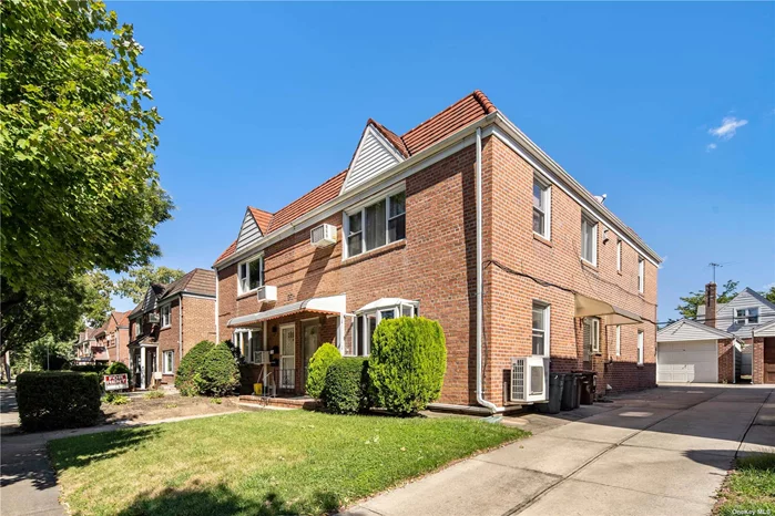 Newly renovated 2family house conveniently located in the heart of Fresh Meadows. This property is zoned to school district 26 (PS 173, MS 216). Few blocks away to all level of education from pre-k to University. This house features a huge foyer, hardwood floor throughout, granite countertop, and stainless steel appliances (Wolf range hood).  Extremely convenient with transportation. Walking distance to Manhattan express buses, local buses; only 15 mins to subway station. Steps away from the busy strip Union Turnpike. Must See...