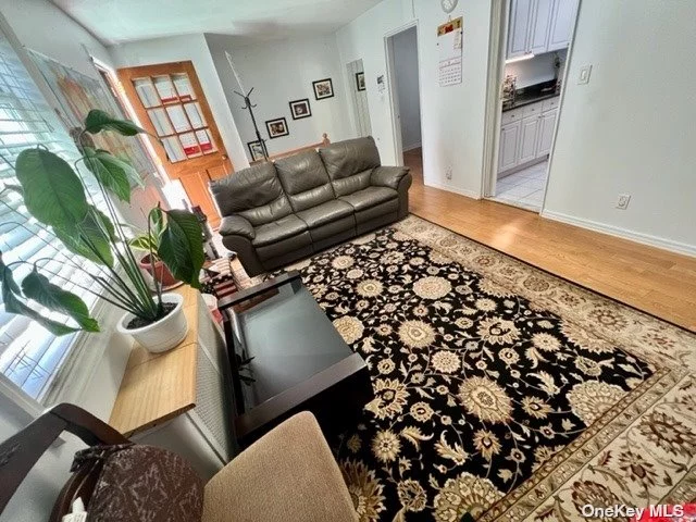 Location - downtown of Oakland gardens , 1/2 block walking distance to all / shopping center /supermarkets/stoves /post office /coffee shops / bus Q27 to Flushing , Q88 To Queens Center . Qm5/8/35 to Manhattan- downtown& midtown . this 3 Bedrooms garden apartment located in school District #26, PS46/213, MS74, Cardozo HS . EXCELLENT CONDITION renovated in 2014 . brand new washer & dryer , granite counter top with eat in breakfast eat bar in kitchen . a lots of storage in Attic . beauty of this upper unit - The only one has sitting BALCONY /TERRACE on market now .NO BOARD INTERVIEW !!! do have requirements: 3x annul debts . or as low as 10% down-payment allows with 30% DTI . DOGS less than 50LBS allows . Sublet after 2 years owner occupied permitted . NO FLIP TAX !!!