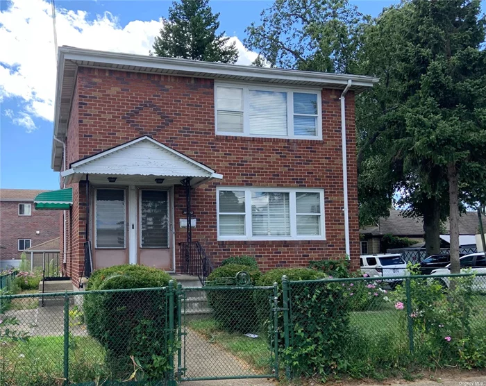 Legal 2 detached brick building in the heart of a quiet neighborhood of Flushing! Both 1st and 2nd floor has over 1, 000 sqf living space, plus a fully finished basement with the same size and 7.5 feet high ceiling adding to the comfort of living! Entire house is very well maintained. Backyard is spacious and has a detached garage, which provides a much needed parking space and private driveway in Flushing. Gold City Supermarket is just around the corner and it is within a very short drive to Main Street and LIE. This is a true gem in Flushing and will not last long!!