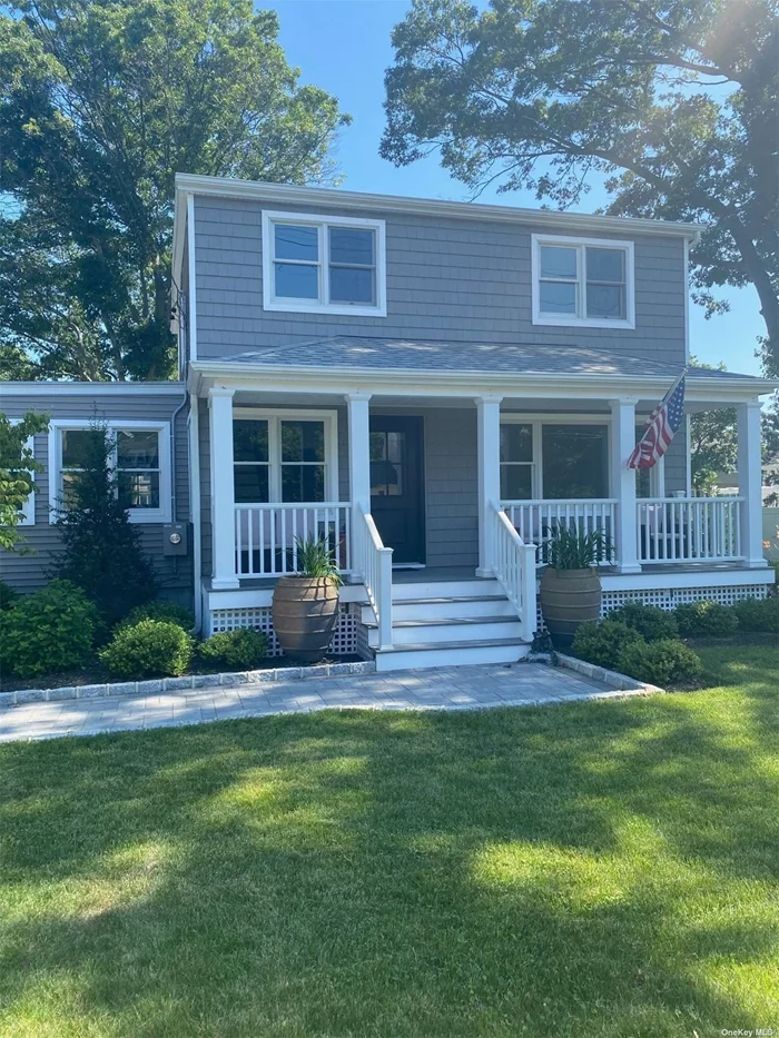 Renovated 4 Bedroom 2 Bedroom Colonial in Connetquot School District. Wood Floors, New Baths, New Kitchen, Pavered Driveway & Gorgeous Yard.