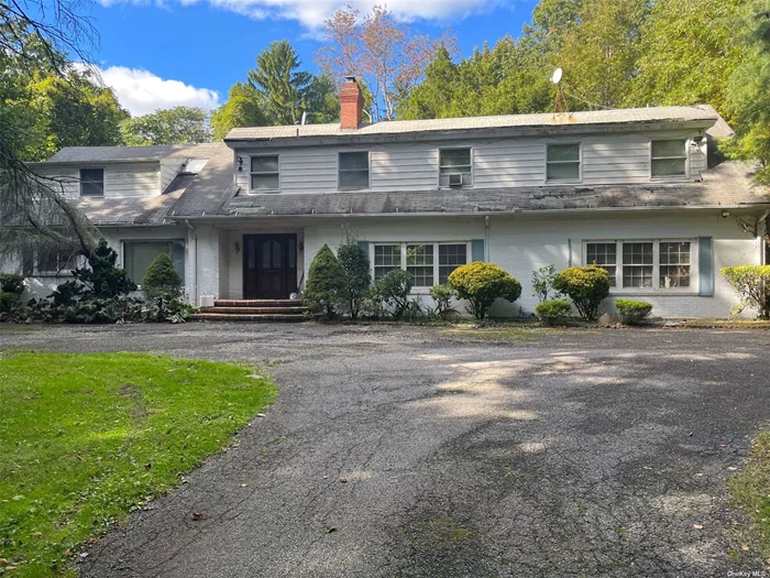 APPROVED SHORT SALE! Opportunity Awaits !!!! Tremendous Potential!!! This is a 6 Bedroom 4.5 Bath Colonial located on just shy of 2 acres. Has an In the Ground Gunite heated pool. 3 Car Detached Garage. A root cellar with it&rsquo;s own electric.