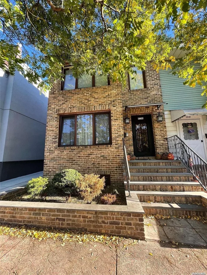 Fantastic Custom Made Two Family In The Hottest Maspeth Neighborhood. First Unit Consists Of Three Bedroom Duplex That Would Be Perfect For The New Owner. There Are Two, Filled With Natural Light Bedrooms; One Of Which Is Equipped With A Full Bath, Spacious Living & Dining Area And Modern Kitchen. You Will Find More Space, Laundry Room And An Additional Full Bathroom On The Lower Level. Large Private Backard Can Be Conveniently Accessed From Each Level. Second Floor Offers Three Bedroom & Two Full Bathrooms Apartment. In Addition There Is A Contemporary Chefs Kitchen With An Island And Plenty Of Closet Space. This Stylish Home Has Many Upgrades Including Beautiful Flooring, Central AC And Heated Floors On The Basement Level. It Is Situated Close To School Ps.153 , Public Transportation, Park, Stores And Restaurants.