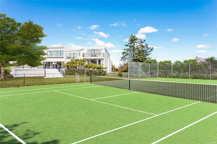 Tennis Court and heated pool