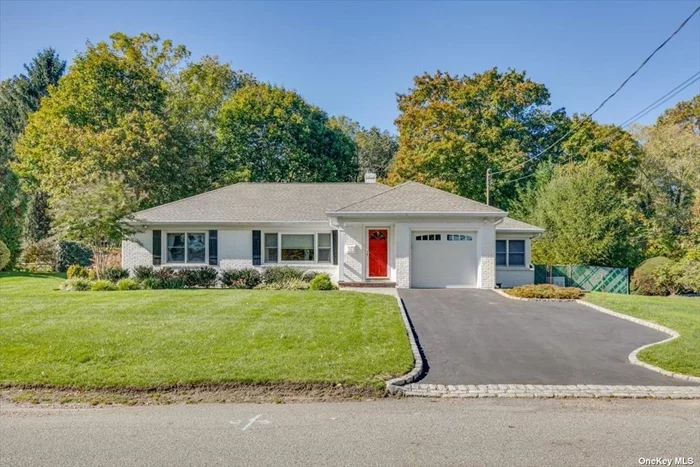 Turn-key, expanded&updated Ranch sits on .40Acre of beautifully landscaped property in sought-after Hillbrae section. Fenced yard has large screened porch for entertaining.Updated, bright eat-in kitchen with gas cooking, new appliances, breakfast nook, wood cabs, granite counters, Sunroom off kitchen.Extended Primary BR/soaring ceiling, En-suite bath/dble vanity, huge shower, jetted tub.2huge closets w/doors leading to courtyard patio.Lower level has epoxy flooring, 2 finished rooms, laundry (new W/D) storage. Recent updates incl. New roof/leaf guard gutters, new IGS prof landscaping, and Generator